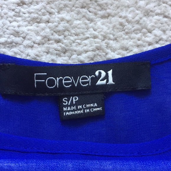 Forever 21 , Blue dress - Picture 2 of 3